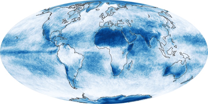 Global Map Cloud Fraction Image 14