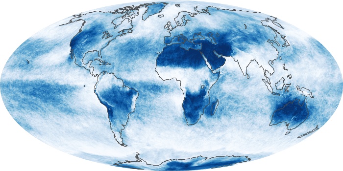 Global Map Cloud Fraction Image 18