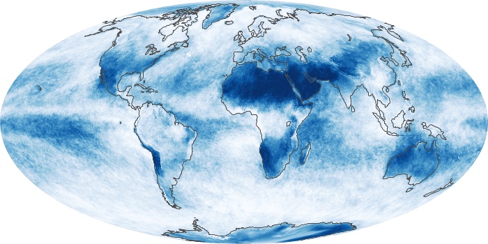 Global Map Cloud Fraction Image 20