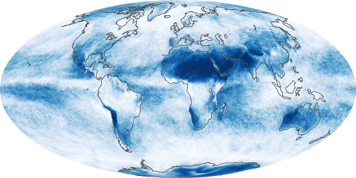 Global Map Cloud Fraction Image 21