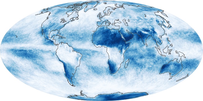 Global Map Cloud Fraction Image 23