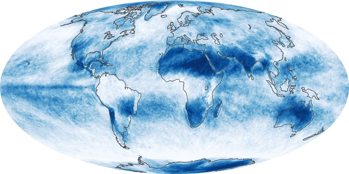 Global Map Cloud Fraction Image 26