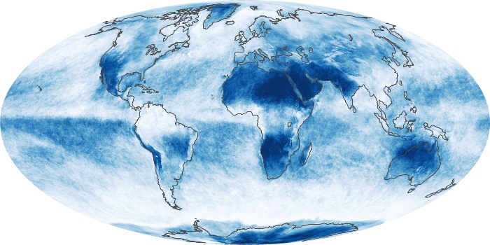 Global Map Cloud Fraction Image 27