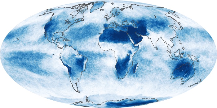 Global Map Cloud Fraction Image 3