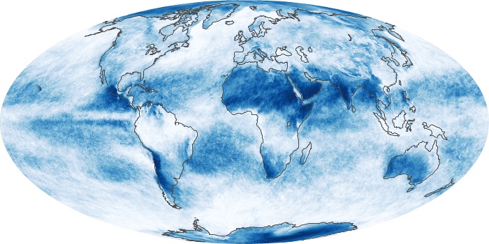 Global Map Cloud Fraction Image 36