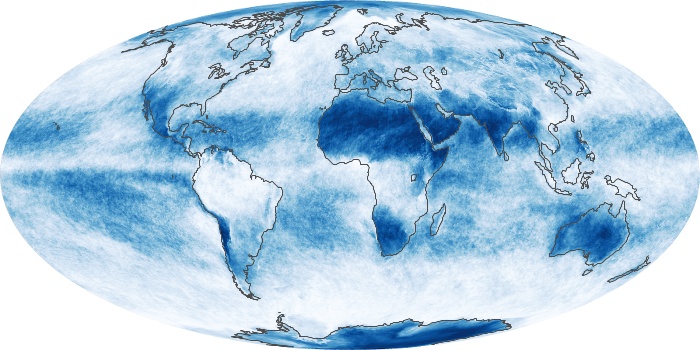 Global Map Cloud Fraction Image 38