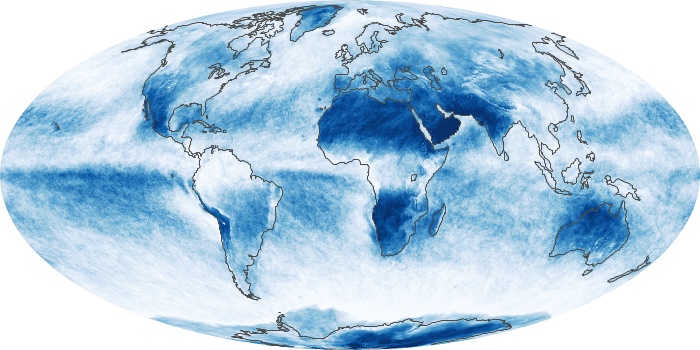 Global Map Cloud Fraction Image 39