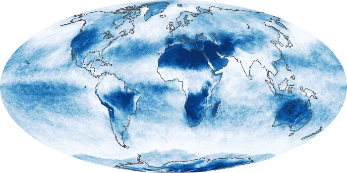 Global Map Cloud Fraction Image 41