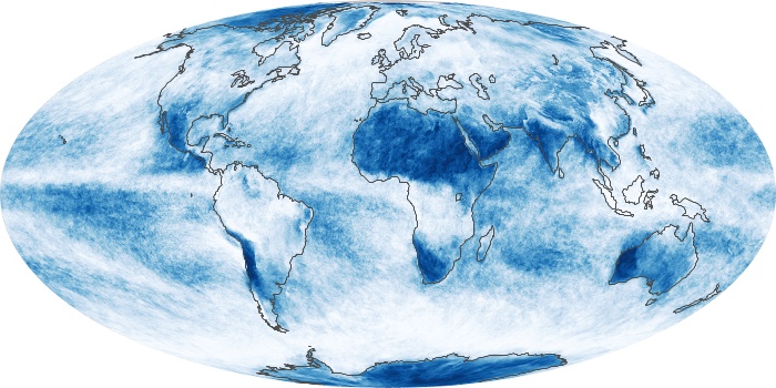 Global Map Cloud Fraction Image 46