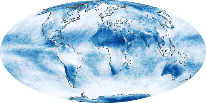 Global Map Cloud Fraction Image 48