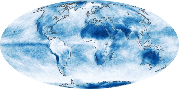 Global Map Cloud Fraction Image 22