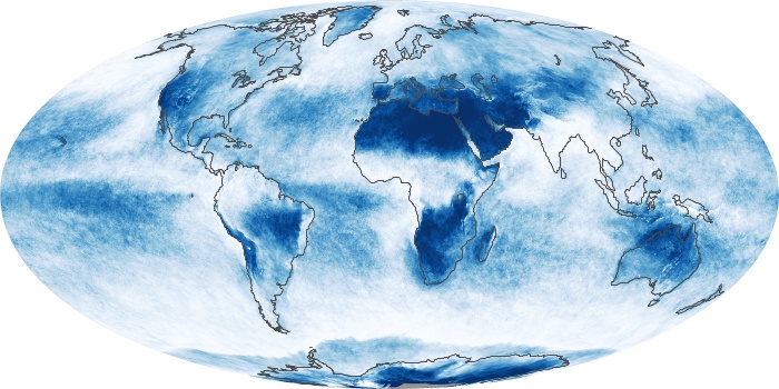 Global Map Cloud Fraction Image 53