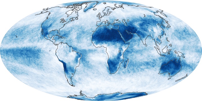 Global Map Cloud Fraction Image 56