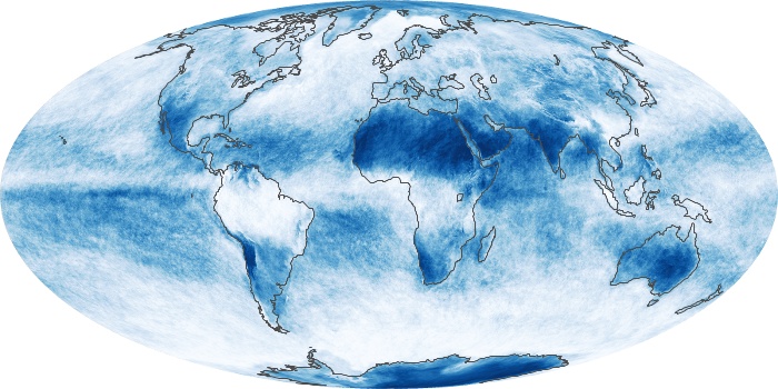 Global Map Cloud Fraction Image 62