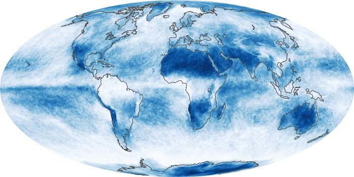 Global Map Cloud Fraction Image 63