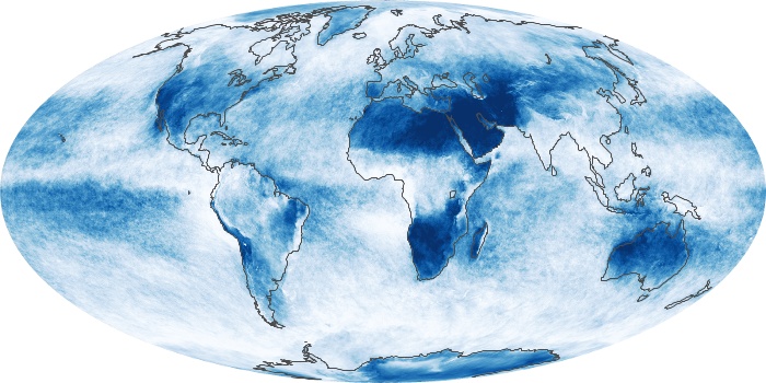 Global Map Cloud Fraction Image 67