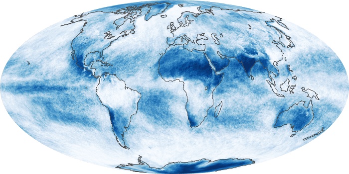 Global Map Cloud Fraction Image 14