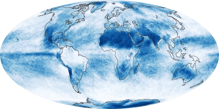 Global Map Cloud Fraction Image 16