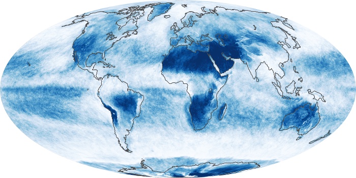 Global Map Cloud Fraction Image 49