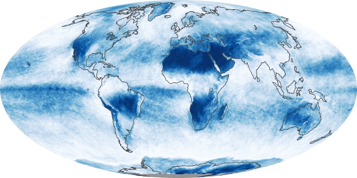 Global Map Cloud Fraction Image 60