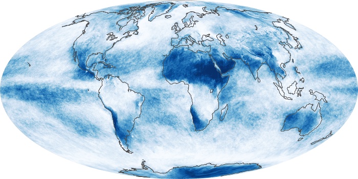 Global Map Cloud Fraction Image 67