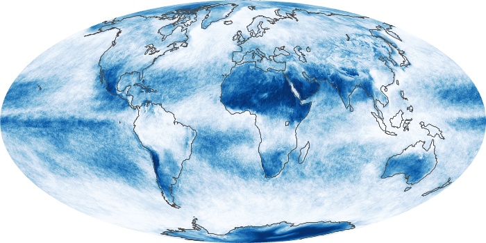Global Map Cloud Fraction Image 20