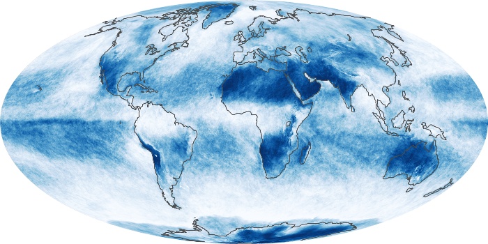 Global Map Cloud Fraction Image 72