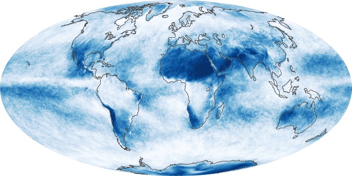 Global Map Cloud Fraction Image 47