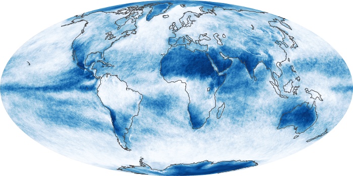 Global Map Cloud Fraction Image 33