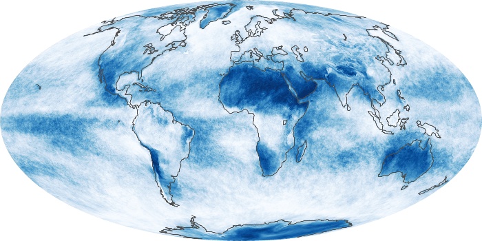 Global Map Cloud Fraction Image 41
