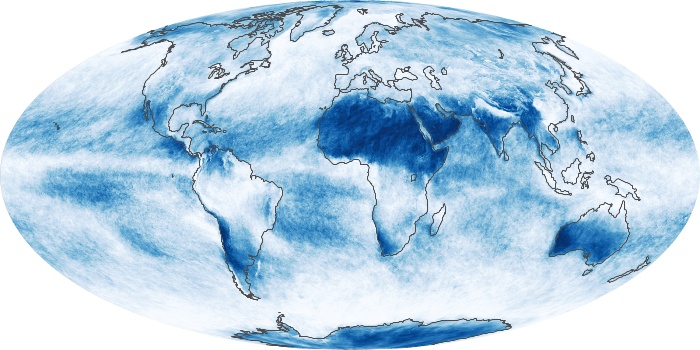 Global Map Cloud Fraction Image 43