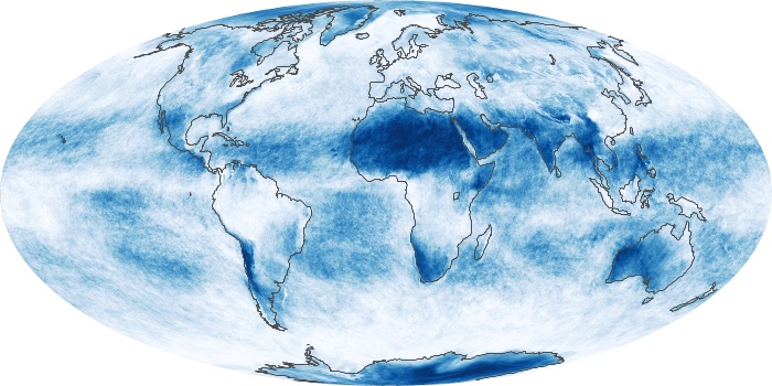 Global Map Cloud Fraction Image 44