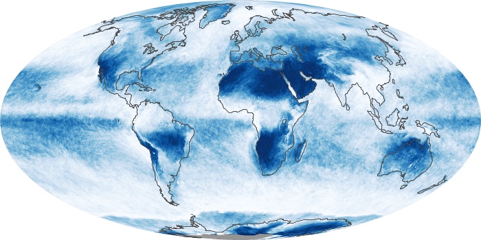 Global Map Cloud Fraction Image 48