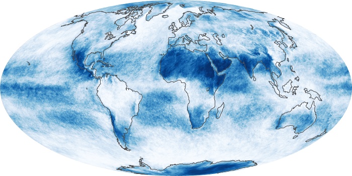 Global Map Cloud Fraction Image 74