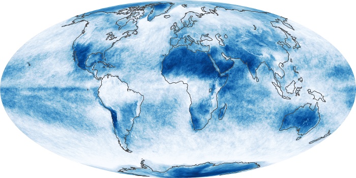 Global Map Cloud Fraction Image 58