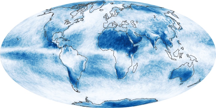 Global Map Cloud Fraction Image 109