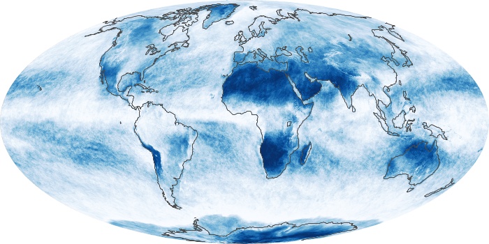 Global Map Cloud Fraction Image 107