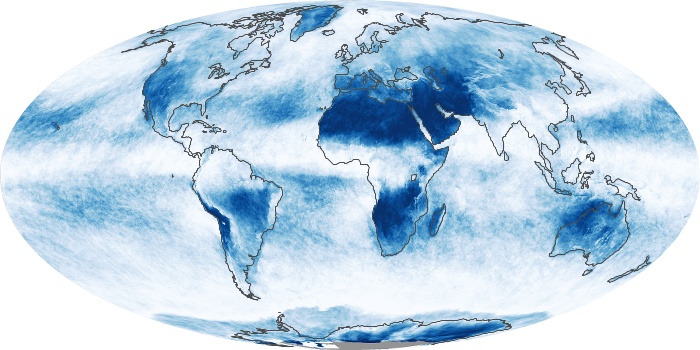 Global Map Cloud Fraction Image 185