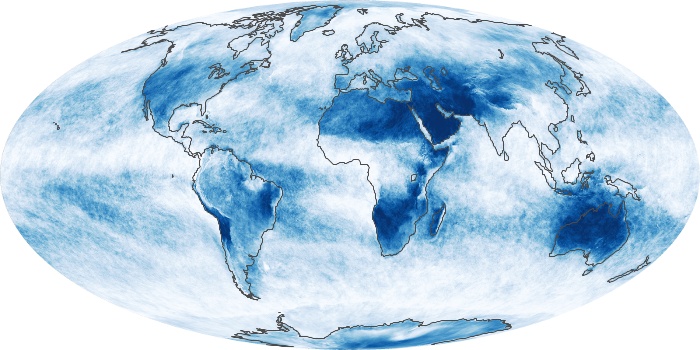 Global Map Cloud Fraction Image 187