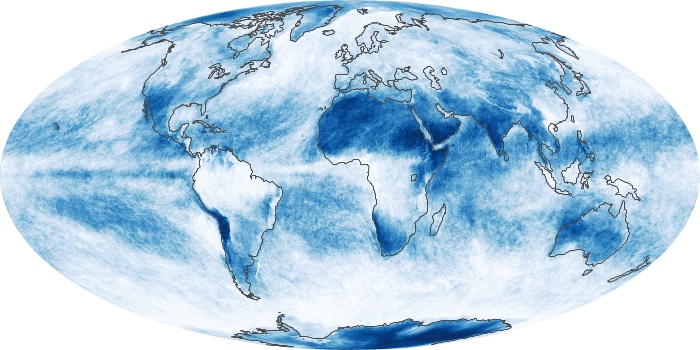 Global Map Cloud Fraction Image 165