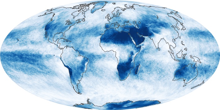 Global Map Cloud Fraction Image 123