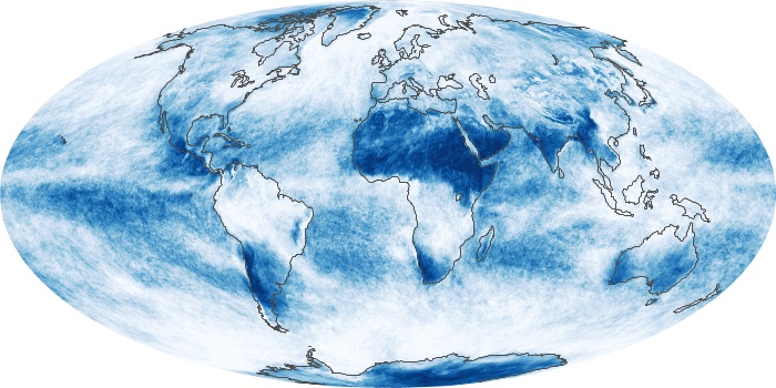 Global Map Cloud Fraction Image 203