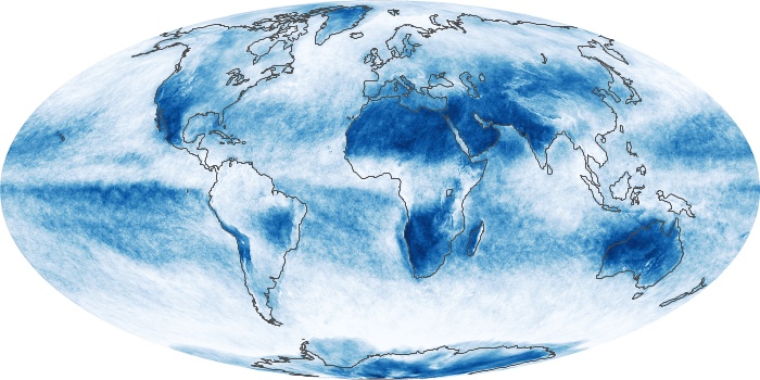 Global Map Cloud Fraction Image 208