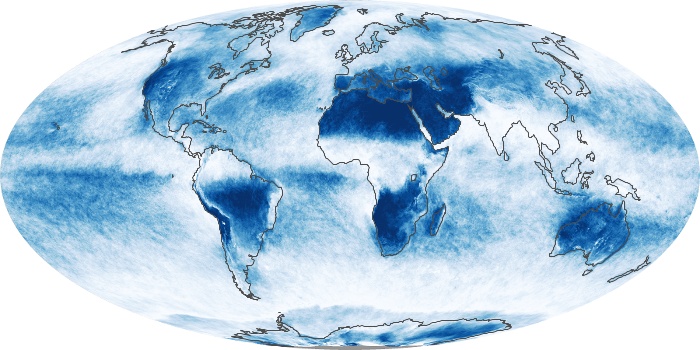 Global Map Cloud Fraction Image 181