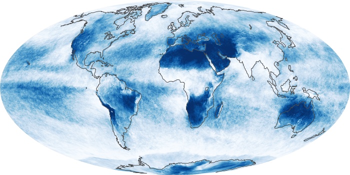 Global Map Cloud Fraction Image 211