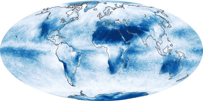 Global Map Cloud Fraction Image 212