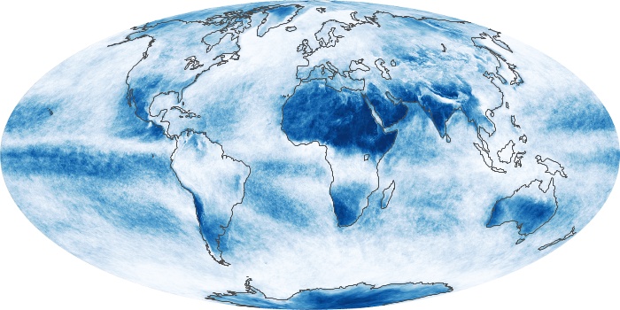 Global Map Cloud Fraction Image 187