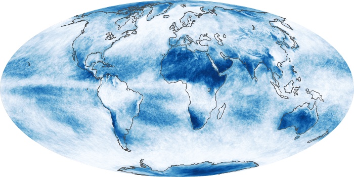 Global Map Cloud Fraction Image 227