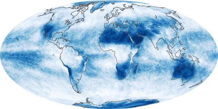Global Map Cloud Fraction Image 237