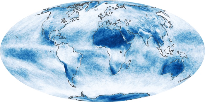 Global Map Cloud Fraction Image 162